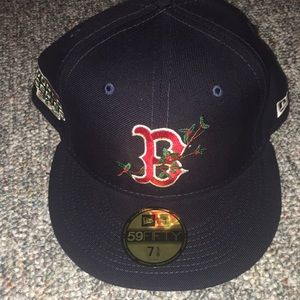 Mens Boston Red Sox new era fitted hat